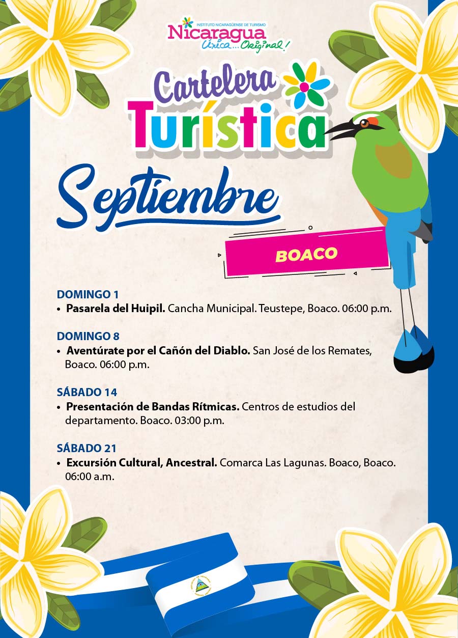 Cartelera Turística Septiembre