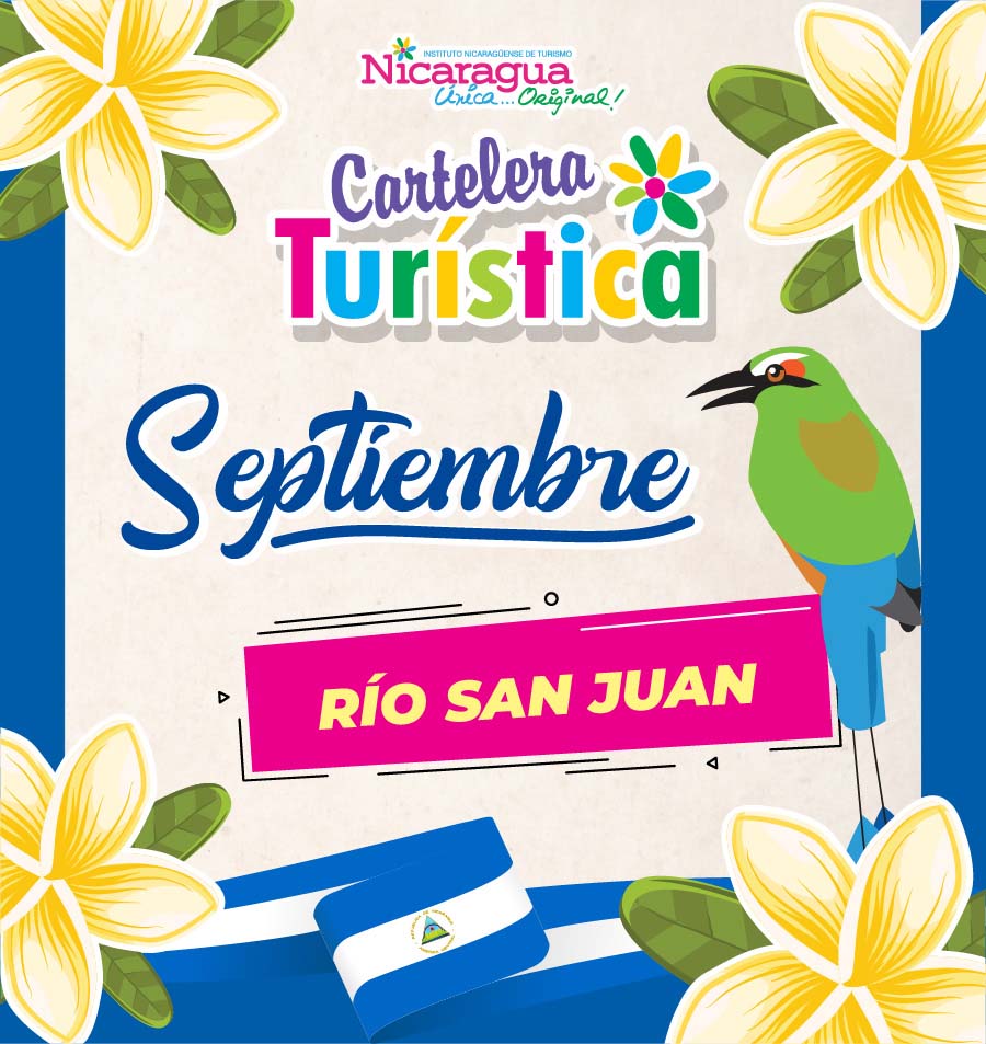 Cartelera Turística Septiembre Rio san juan