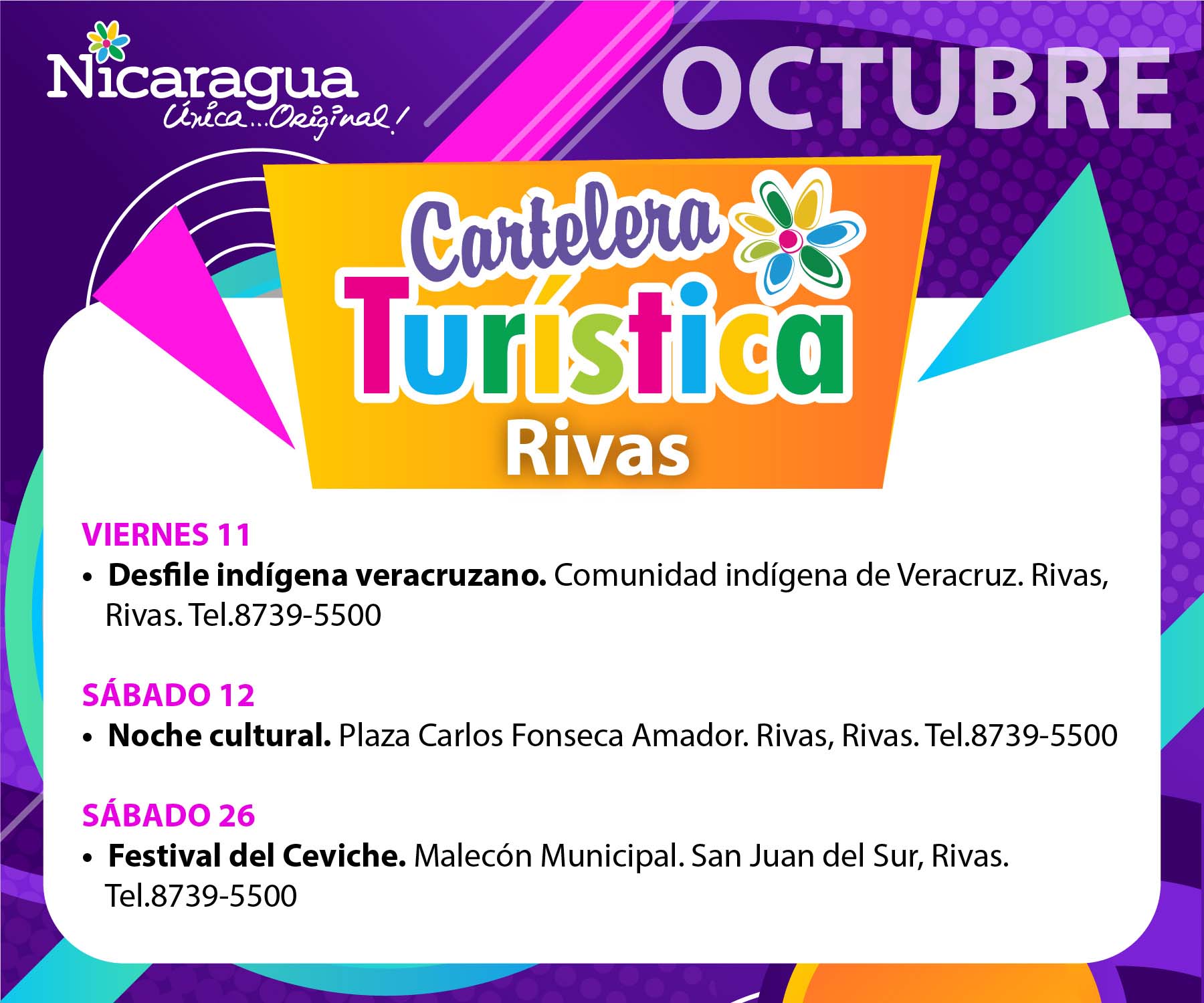 Eventos Octubre Rivas 2024